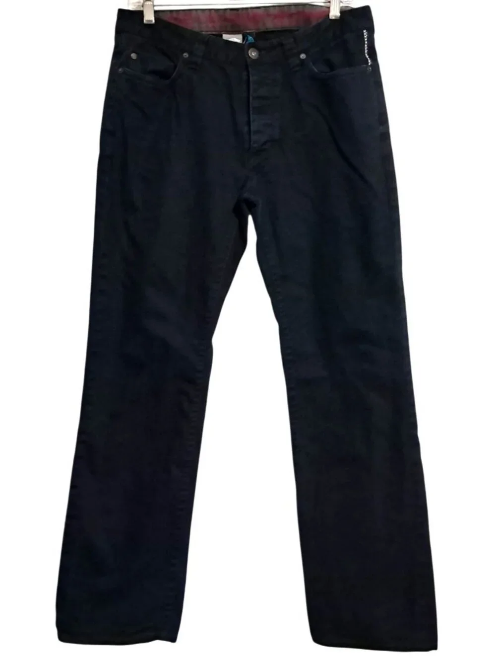Y2K Vans Johhny Layton Pants Mens‎ Size 32 Off The Wall Chino Straight Leg Black